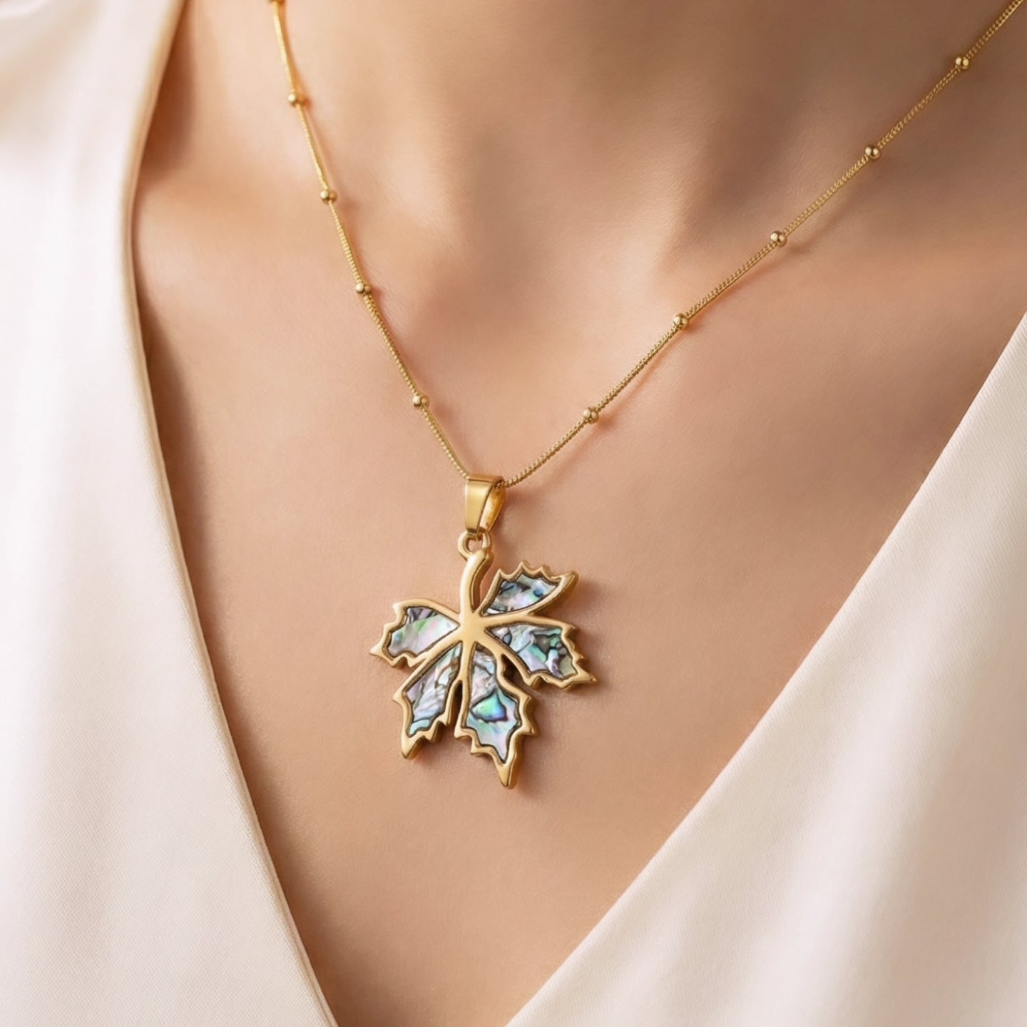 Anti Tarnish Leafy chain