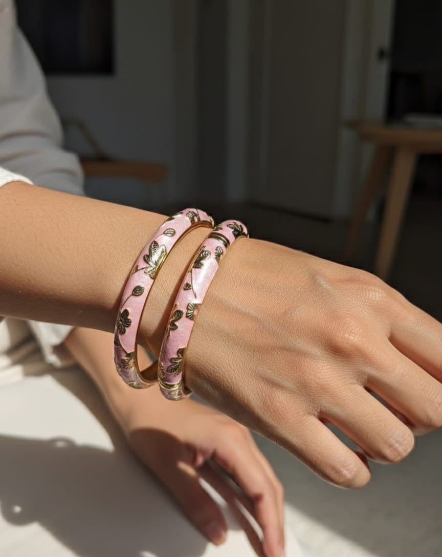 Premium MeenaKari Enamel Bangle Bracelet