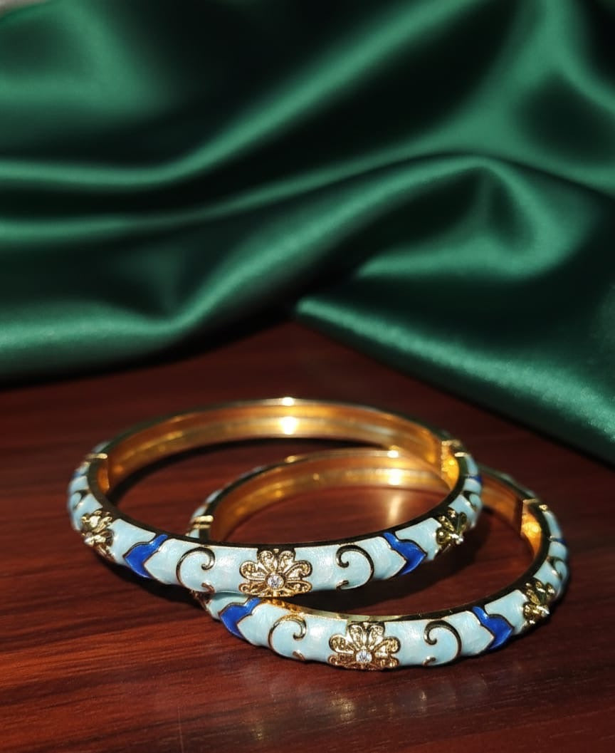 Premium MeenaKari Enamel Bangle Bracelet
