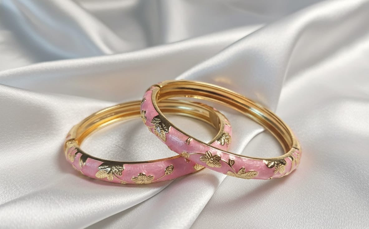 Premium MeenaKari Enamel Bangle Bracelet