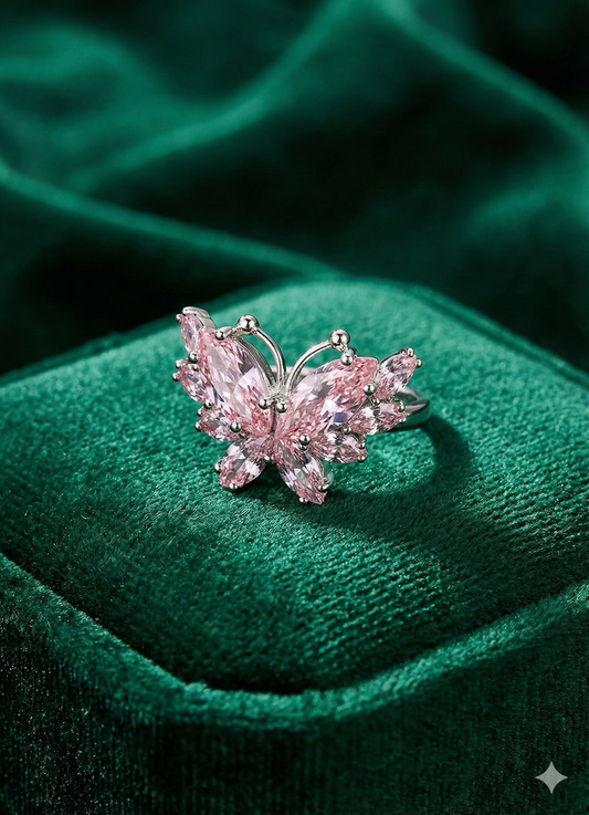 Solitaire Premium Anti-Tarnish Adjustable Ring