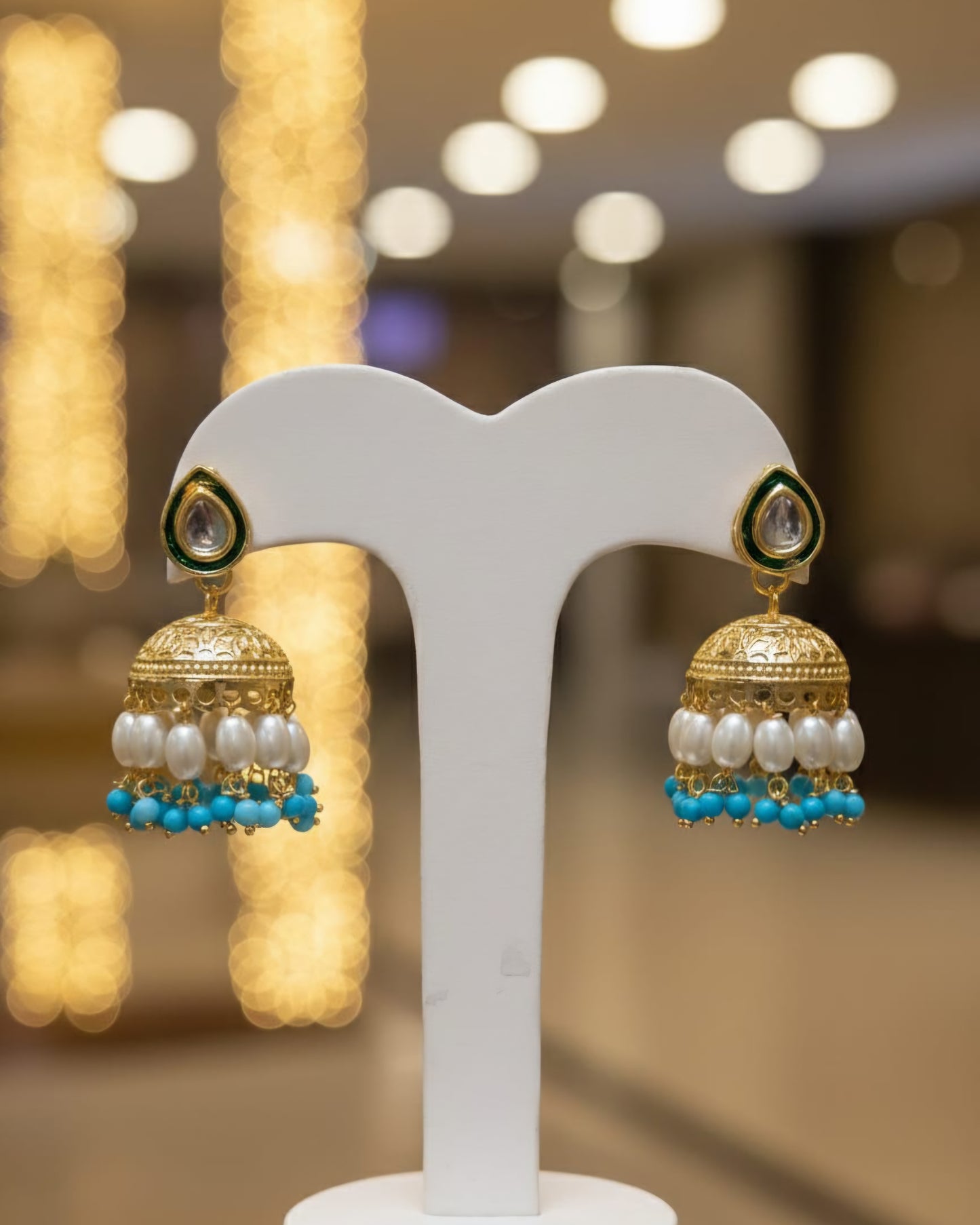 Pure Brass Jhumka Earrings
