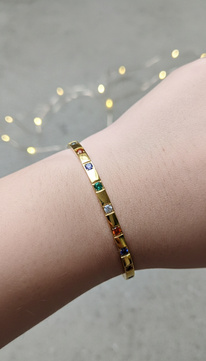 Premium Multi Stones Adjustable Bracelet