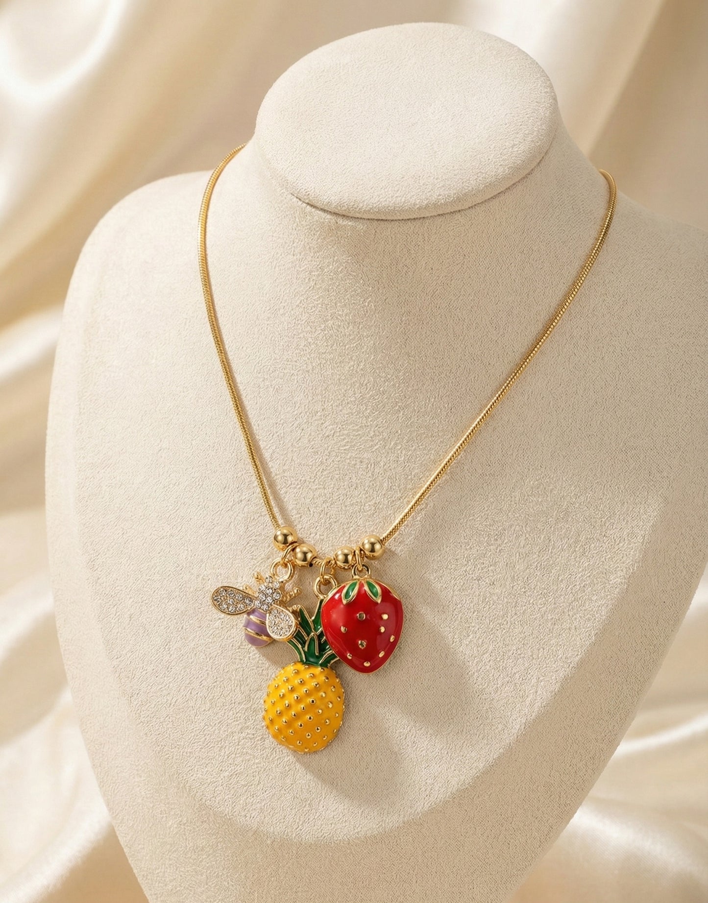 Anti-Tarnish Charms Chain