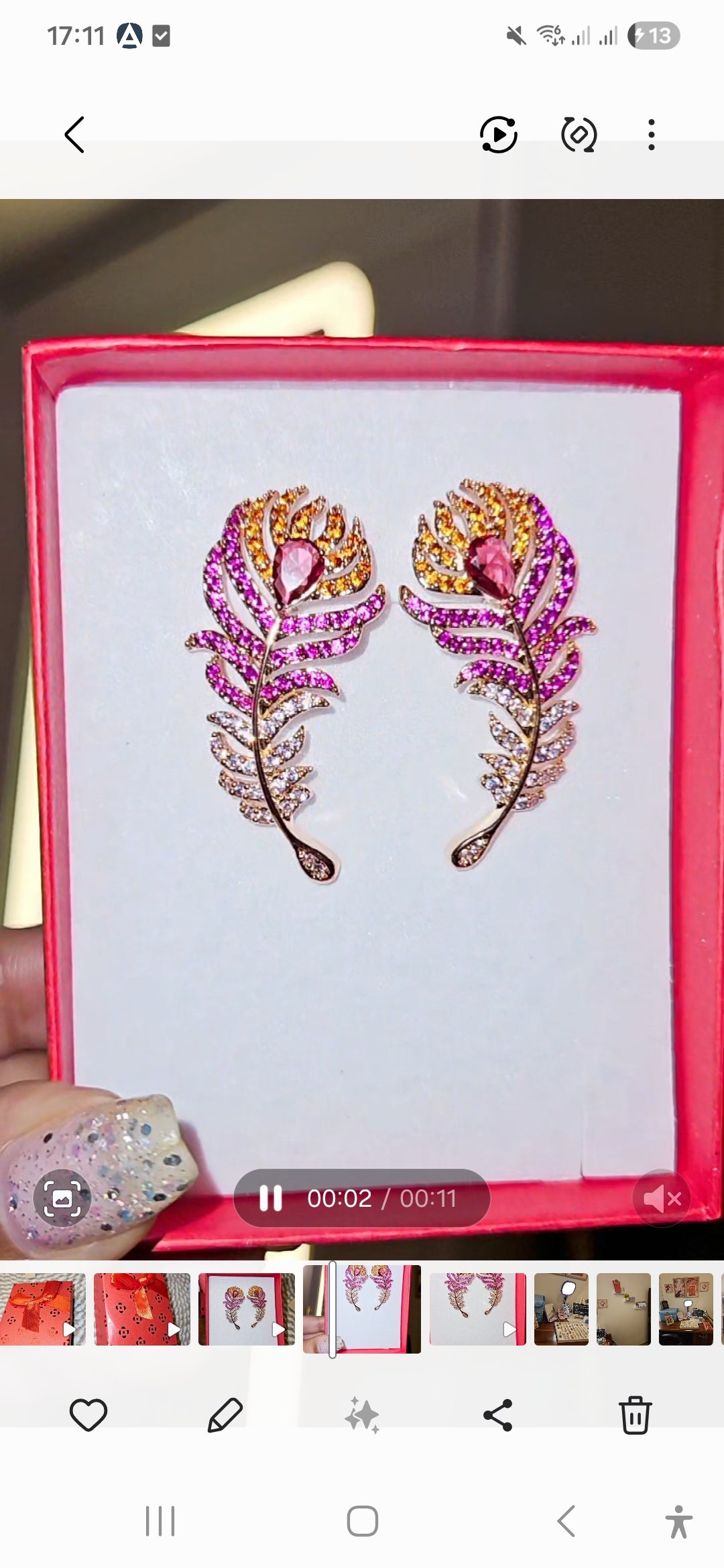 Feather Luxe Earrings